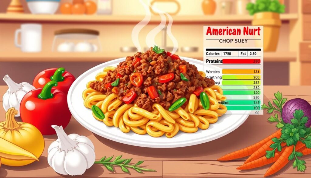 American Chop Suey Nutritional Info