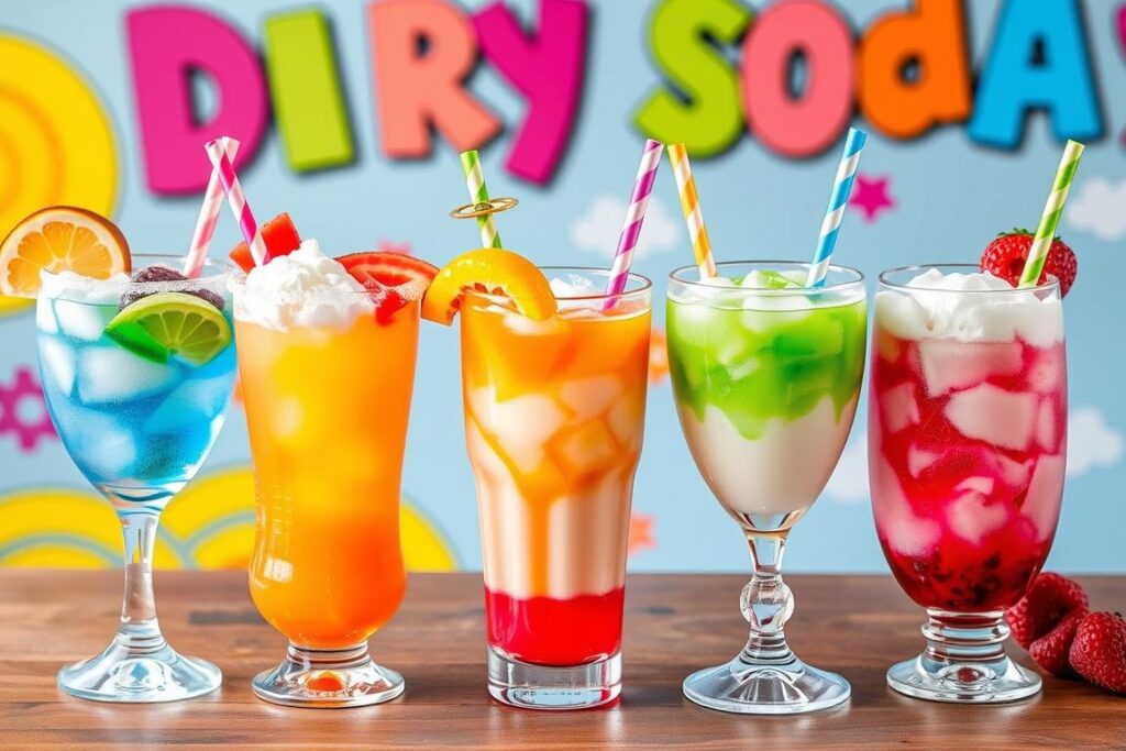 Dirty soda combinations