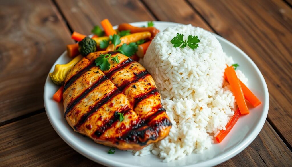 Is chicken and rice a healthy meal for weight loss?