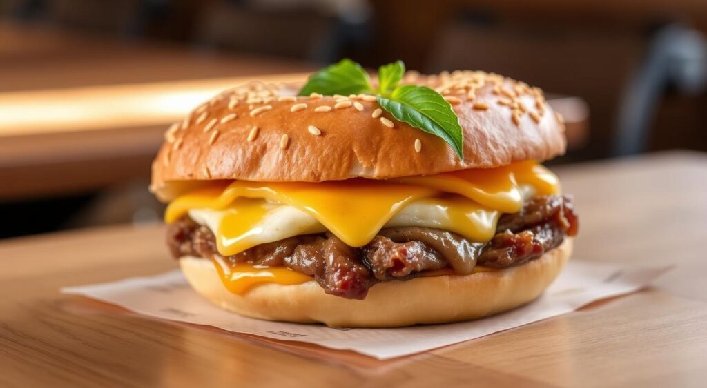 McDonald's Steak Egg and Cheese Bagel