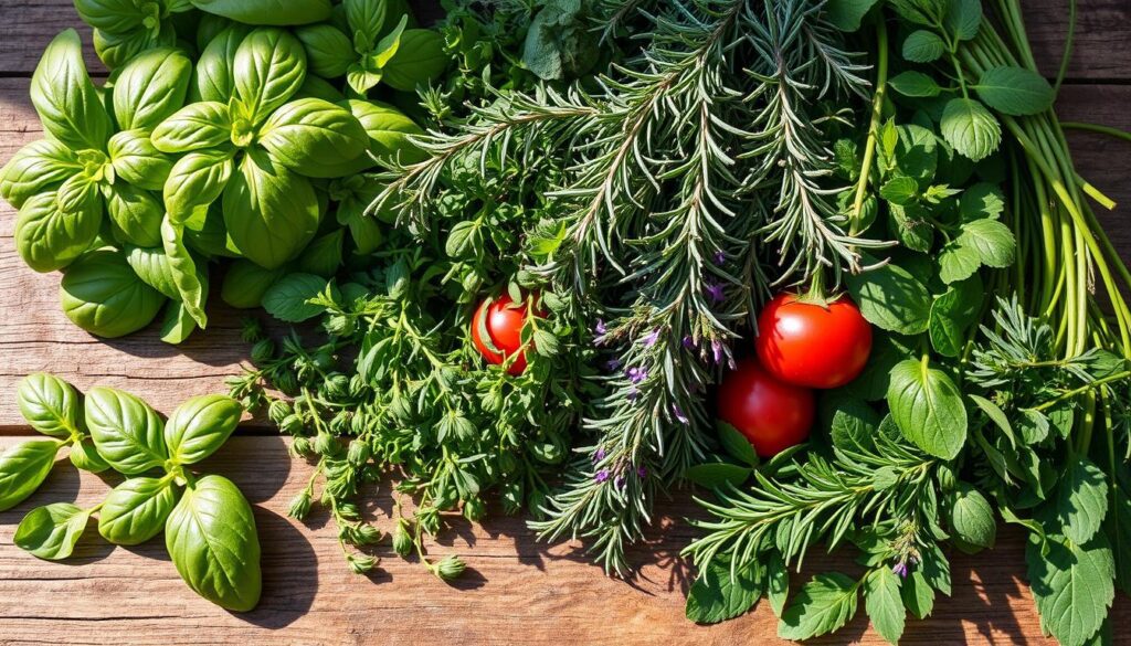 Mediterranean herbs