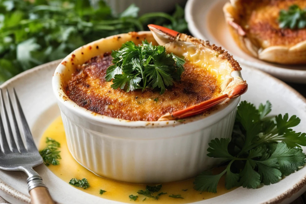 Crab brulee recipe