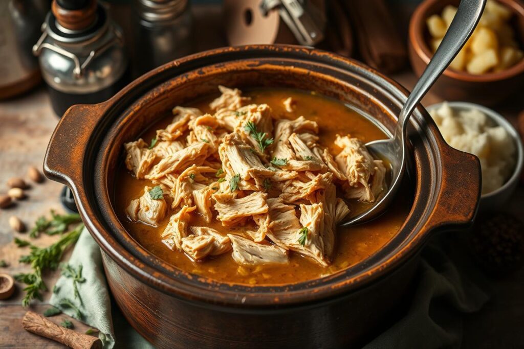 crockpot chicken and gravy