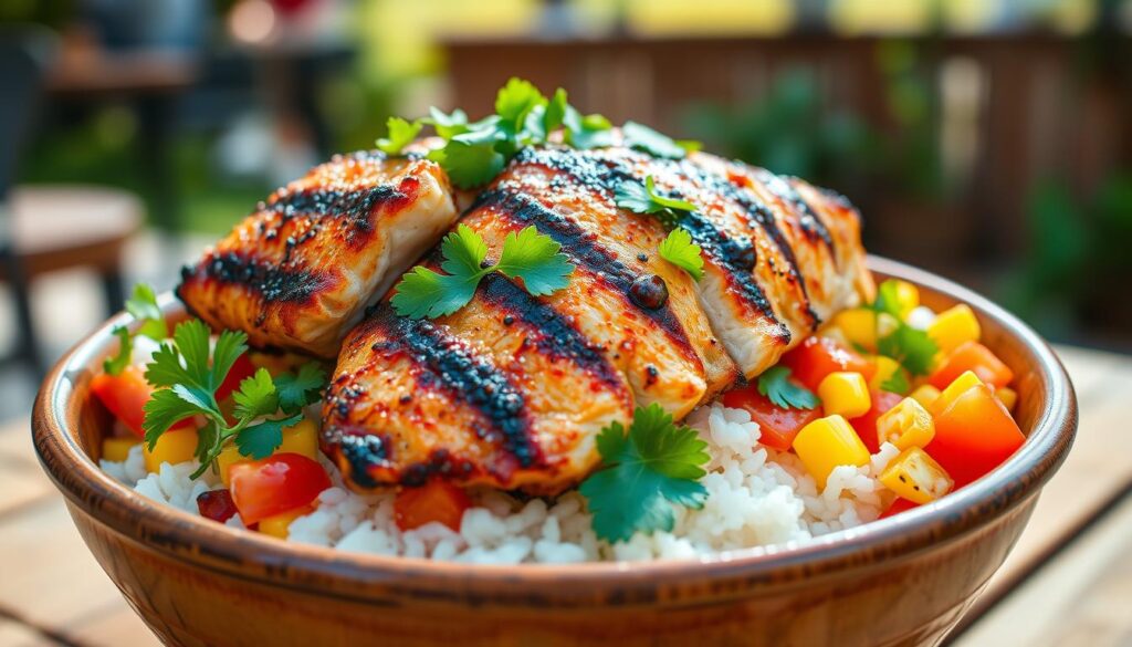 grilled chicken bowl