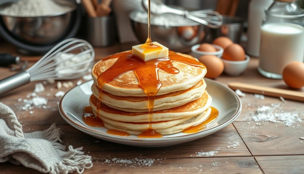 homemade cracker barrel pancakes