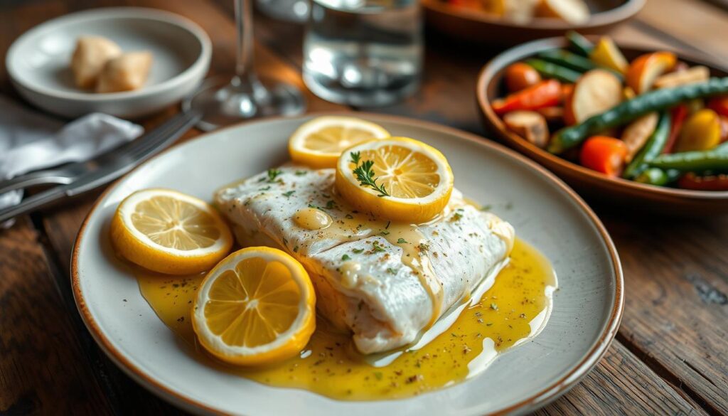 lemon garlic butter rockfish