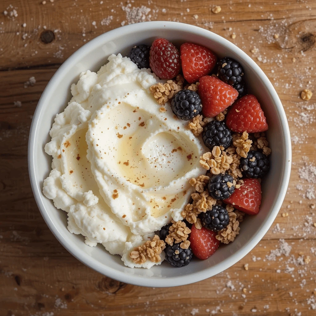 Cottage Cheese with fruits