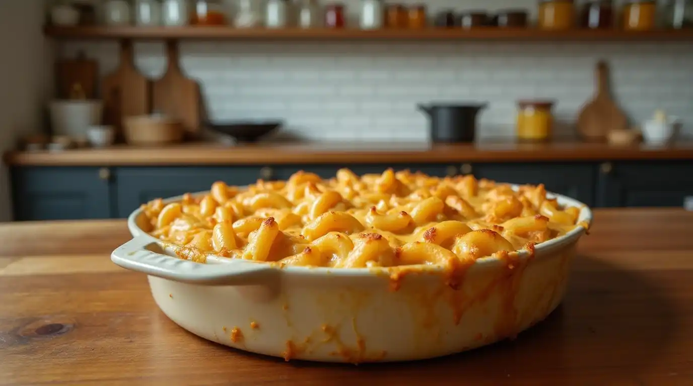 Old Fashioned Baked Macaroni and Cheese